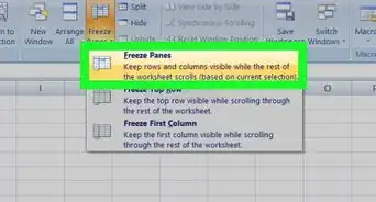 Freeze More than One Column in Excel