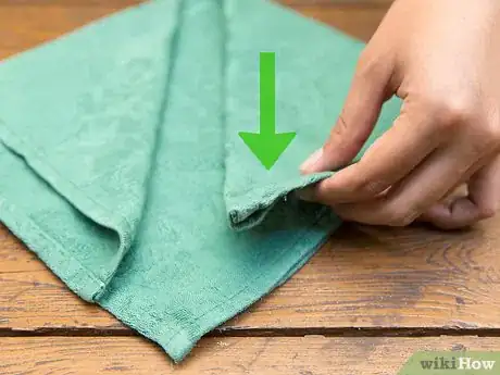 Image titled Fold a Napkin Like a Boat Step 14