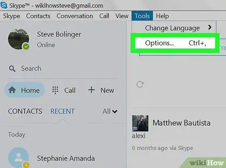 Image titled Minimize Skype to the System Tray on Windows Step 3