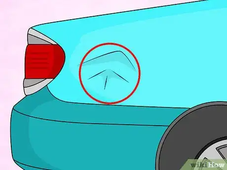 Image titled Remove a Dent in Car With a Hair Dryer Step 1