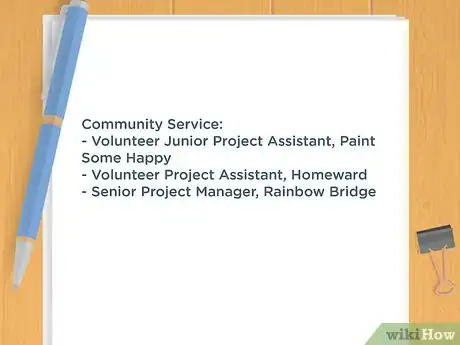 Image titled Put Volunteer Work on Your Resume Step 8