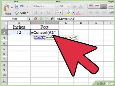 Image titled Convert Measurements Easily in Microsoft Excel Step 5