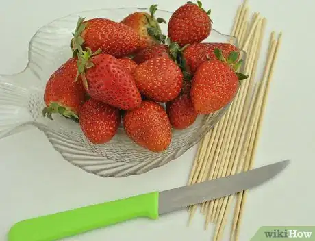 Image titled Make Strawberry Flowers Step 1