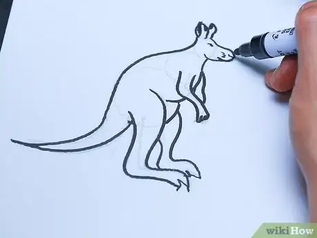 Image titled Draw a Kangaroo Step 24