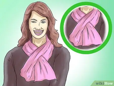 Image titled Crochet a Pink Ribbon Scarf Step 22