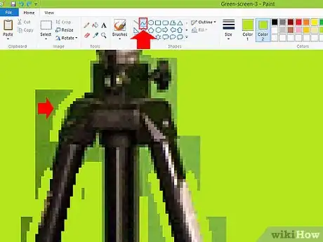 Image titled Cut out a Picture (Green Screen) Step 10