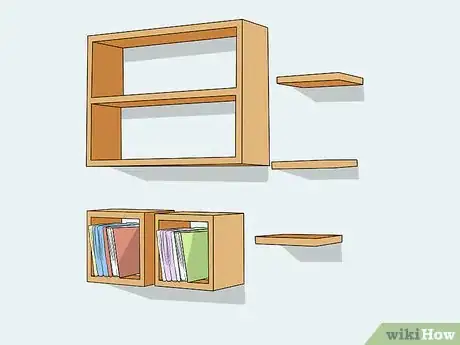 Image titled Create Storage in a Kid's Room with No Closets Step 1