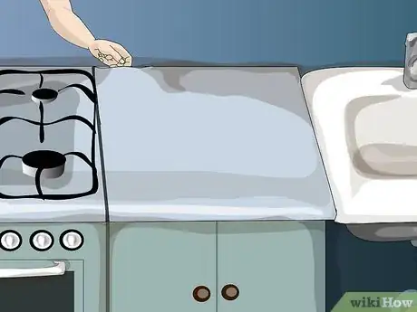 Image titled Recaulk Kitchen Counter Where It Meets the Backsplash Step 4