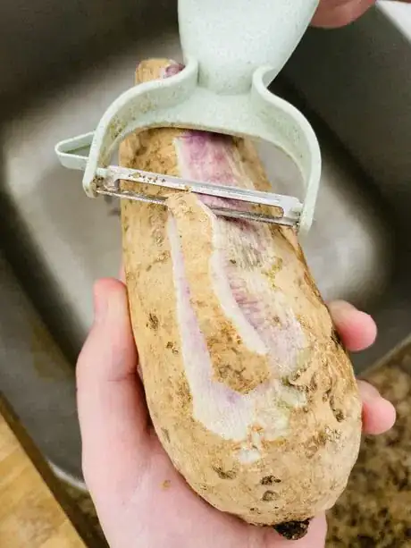 Image titled Peel Purple Sweet Potato