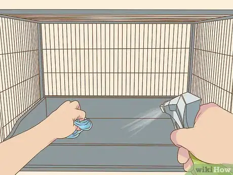 Image titled Clean a Chinchilla Cage Step 14
