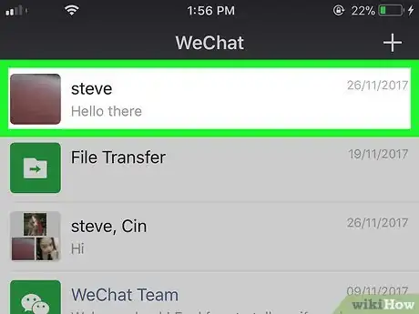 Image titled Post Links on Wechat on an iPhone or iPad Step 7