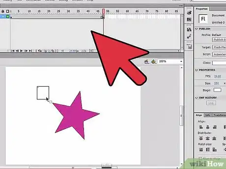Image titled Create a Shape Tween in Flash Step 7