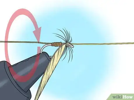 Image titled Tie an Elk Hair Caddis Fly Step 8