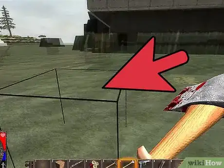 Image titled Build a Fort in 7 Days to Die Step 1