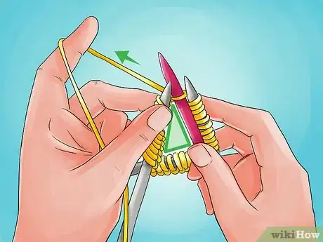 Image titled Knit With Double Pointed Needles Step 11