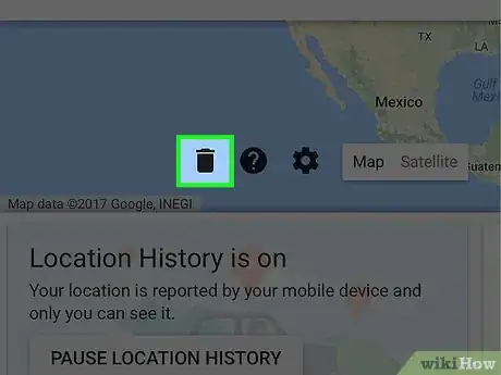 Image titled Clear Your Google Maps History on an iPhone Step 6