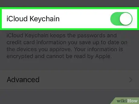 Image titled Change Your iCloud Keychain Security Code on an iPhone Step 14