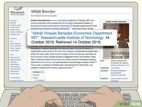 Image titled Cite Sources on Wikipedia Step 10