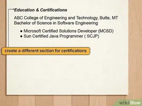 Image titled Show Technical Skills on a Resume Step 6