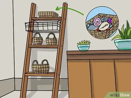 Image titled Decorate a Blanket Ladder Step 5