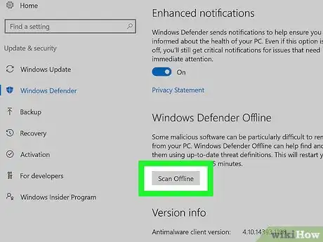 Image titled Run Windows Defender Offline Step 7