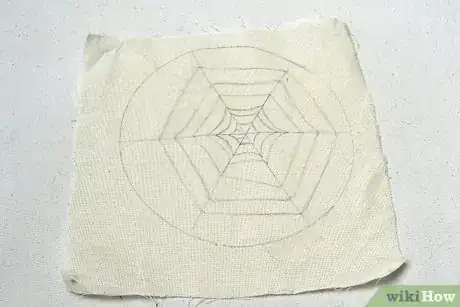 Image titled Embroider a Spider Web Step 1