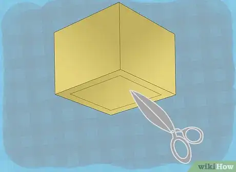 Image titled Make a Cake Shaped Box to Hold Wedding Cards Step 7