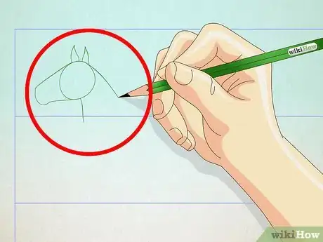 Image titled Draw a Realistic Looking Horse Step 15
