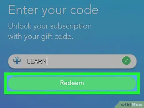 Image titled Use a Promo Code on Calm App on Android Step 5