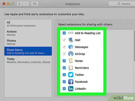 Image titled Customize the Share Menu on macOS Step 5