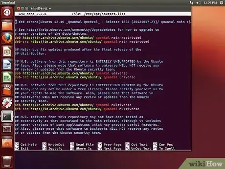 Image titled Add Repositories in Linux Step 2