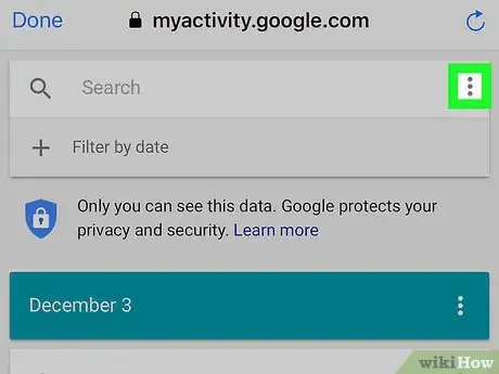 Image titled Clear the History on Google Maps on iPhone or iPad Step 5