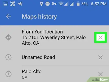 Image titled Clear the History on Google Maps on Android Step 5