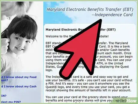 Image titled Check Food Stamp Balance Online Step 5