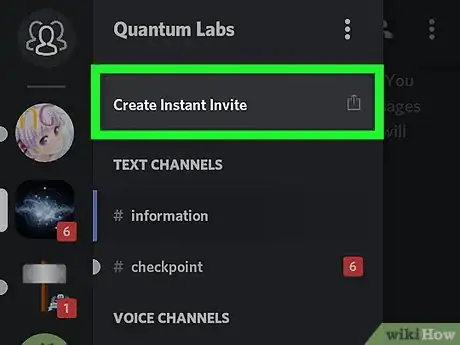Image titled Invite People to a Discord Channel on Android Step 4