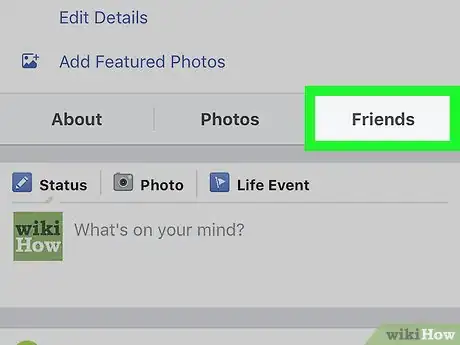 Image titled Hide Your Number of Friends on Facebook on iPhone or iPad Step 4