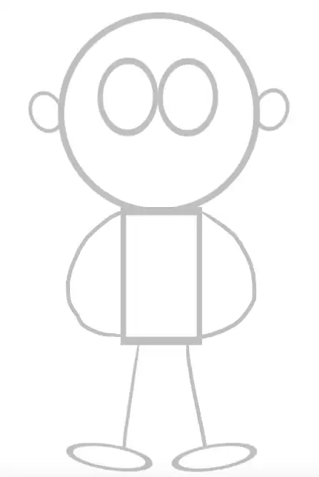 Image titled How to Draw Lincoln Loud from The Loud House Step 1.png