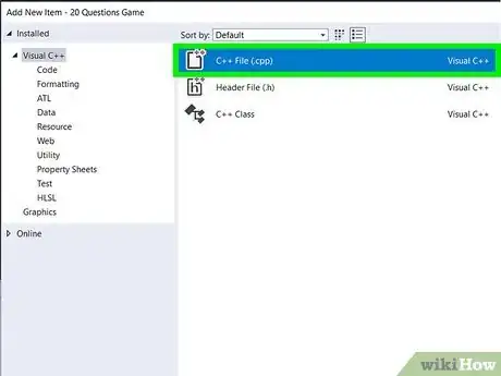 Image titled Create a 20 Questions Game in C++ Step 8
