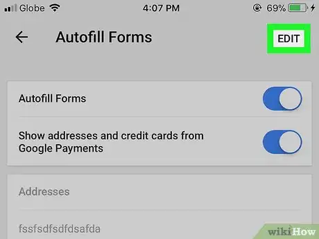 Image titled Delete Autofill on Chrome on iPhone or iPad Step 5