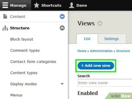 Image titled Create Views in Drupal 8 Step 2