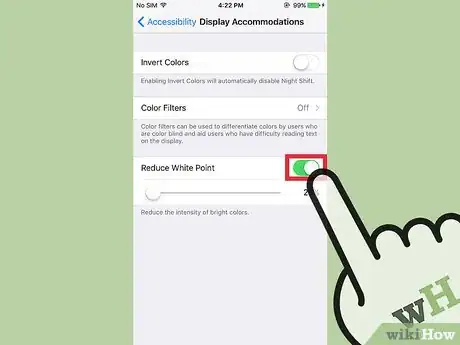 Image titled Reduce White Point on an iPhone Step 5