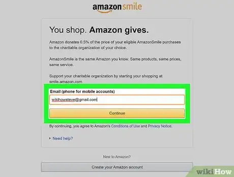 Image titled Use Amazon Smile Step 2