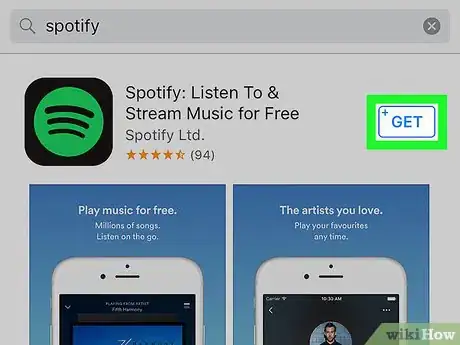 Image titled Create a Spotify Account Without Facebook on iPhone or iPad Step 3