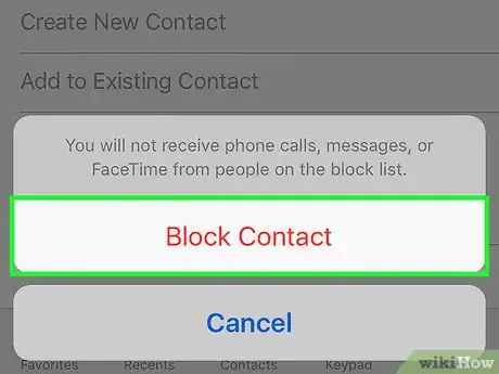 Image titled Block a Number on the iPhone Step 10