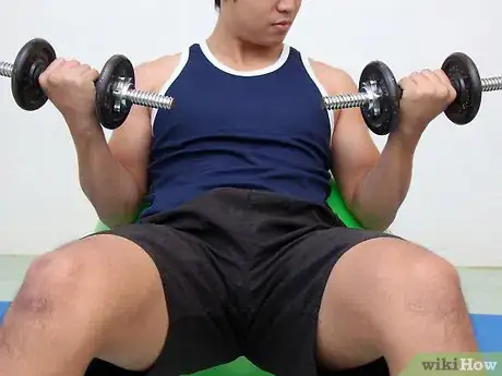 Image titled Work out Biceps With an Exercise Ball Step 10