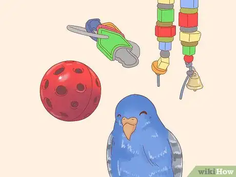 Image titled Stop Feather Plucking in Parakeets Step 11