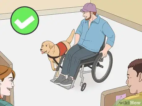 Image titled Interact With Someone With a Service Animal Step 9