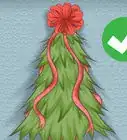 Make a Bow for a Christmas Tree Topper