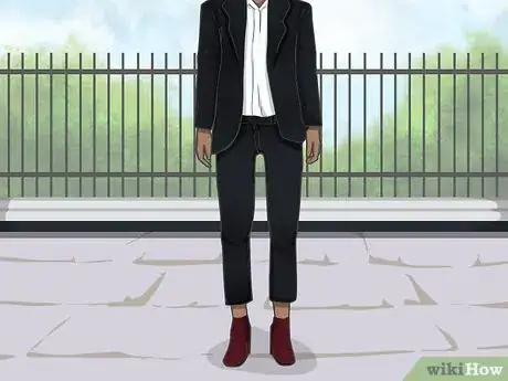Image titled Wear Burgundy Booties Step 16