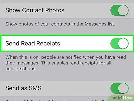 Image titled Send Read Receipts on an iPhone Step 3